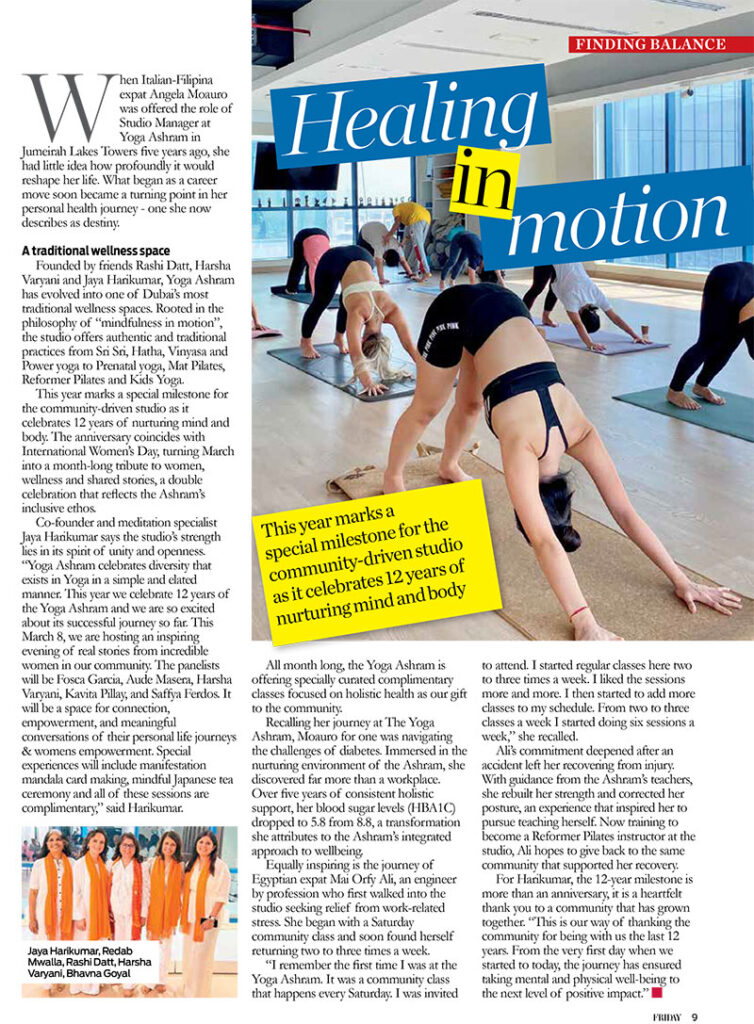 Dubai’s Yoga Ashram